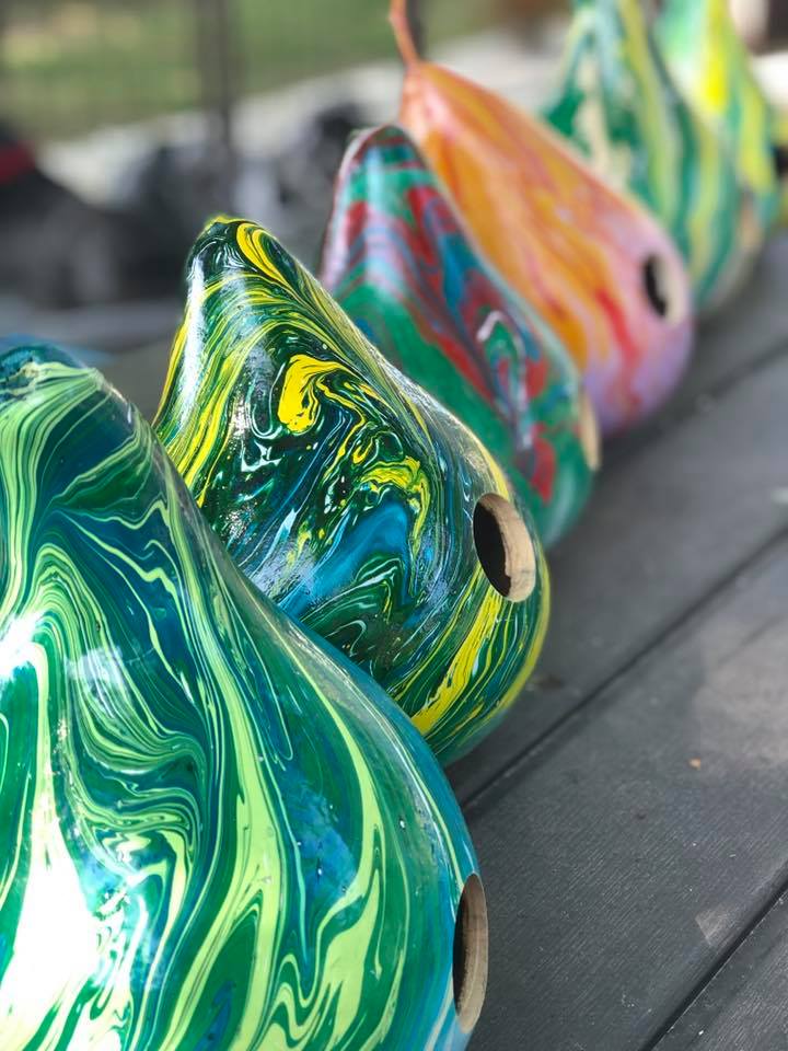 hydrodipped gourd