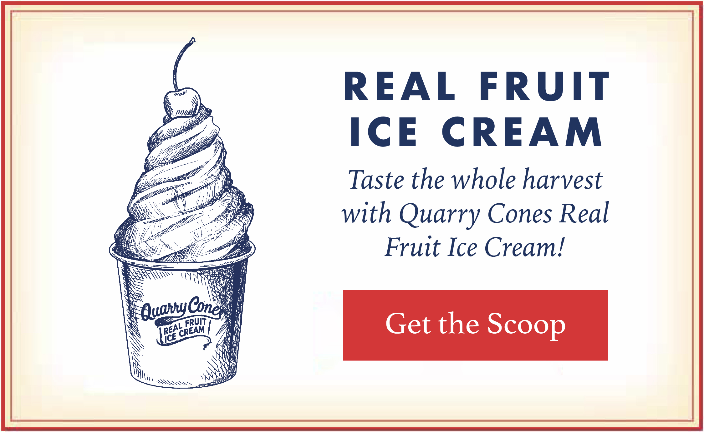 REAL FRUIT ICE CREAM